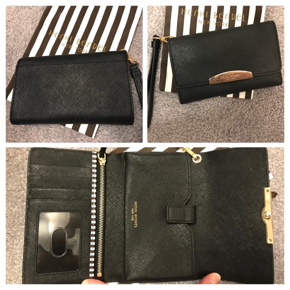 henri bendel Handbags - HENRI BENDEL Uptown Wallet/Wristlet (Leather)